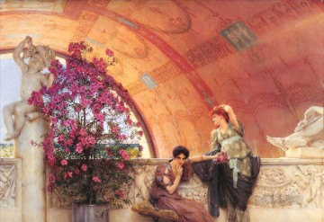 アンコンシャス・ライバルズ・ロマンティック・サー・ローレンス・アルマ・タデマ Oil Paintings